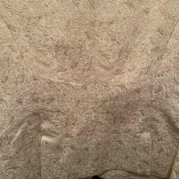 Beige & Gold Textured Blazer & Skirt Suit - Size 12 - Picture 4 of 16